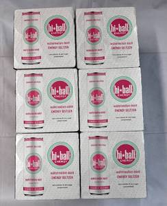 lot 311 image: 6 x 4 packs of Hi-Ball Energy Seltzer Watermelon Mint