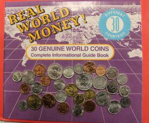 30 Genuine World Coins
