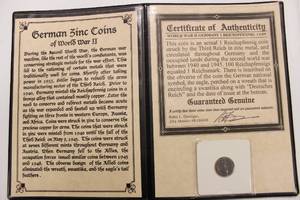 Rare WWII 1940 Germany 1 Reichs Pfennig Coin