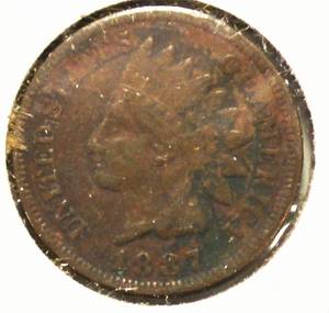 Nice High Grade 1887 Indian Head Penny