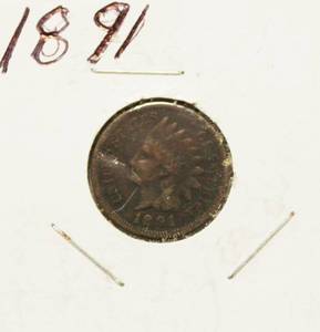 Nice High Grade 1891 Indian Head Penny