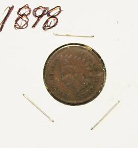 Nice High Grade 1898 Indian Head Penny