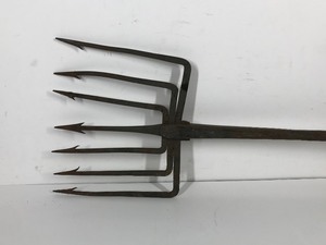 lot 101 image: Vintage 7 Tine Fishing Spear