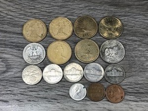 lot 107 image: Lot of American & Canadian Coins - List of Coins is Listed in Description