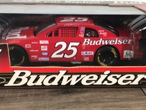 lot 131 image: 1999 Nascar Racing Champions Wally Dallenbach #25  Budweiser 124 scale die cast stock car
