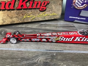 lot 133 image: 1999 NHRA Action Racing Collectibles Kenny Bernstein  Budweiser 20th Anniversary 124 scale die cast Top Fuel Dragster