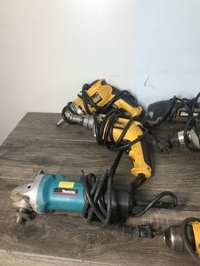 lot 148 image: Lot of Power Tools - DeWalt - Milwaukee - Makita & More