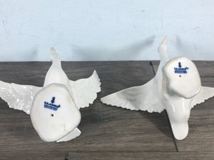 lot 177 image: 2 - Collectible LLADRO Goose Figurines