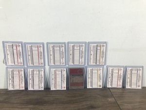 lot 196 image: Lot of 2024 Topps Baseball Rookie Cards Plus One Autographed Card - All the Cards are in Hard Plastic Sleeves