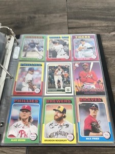 lot 356 image: Binder Full of Baseball - Football - Hockey - Basketball & More - Rookies - Stars - Inserts - Autographs