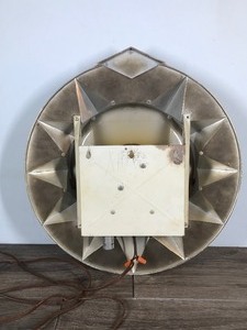 lot 369 image: Vintage Grain Belt Beer Sundial Wall Clock, Been a long time a-brewing
