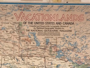lot 397 image: Vintage Vacations Lands Map