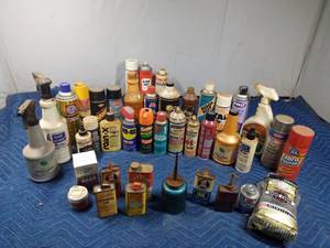 lot 326 image: Oils, adhesive, lubricants, cleanser and more
