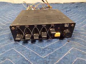 lot 313 image: Automobile graphic equalizer amp
