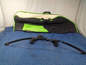 lot 306 image: 60lb compound bow and case
