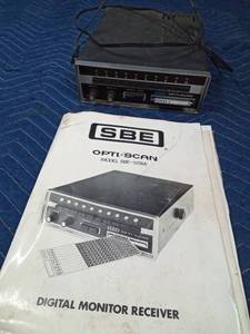 lot 295 image: SBE Optiscan scanner with instructions