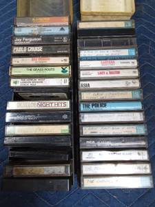 lot 292 image: 2 Cassette cases full of cassettes