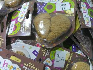 lot 40 image: Bin of High Hopes Dog Treats-Mixed Best By Dates