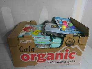 lot 24 image: Apple Box of Seasonal Themed Bath Bombs