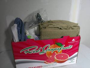 lot 31 image: Apple Box of Housewares Home Consumer Products