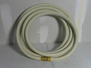 lot 43 image: Continental Sani Wash Washdown Hose 1 in Hose Inside Dia., 300 psi, -40° to 200°F, White, 25 ft Hose, with Fitting