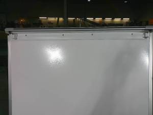 lot 80 image: Universal 43033 Dry Erase Easel Board, Easel Height 42 to 67, Board 29 x 41, WhiteSilver-Some Damage on Top