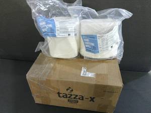lot 102 image: Lot of 6 Tazza 70% Alcohol-Based Hand Sanitizing Wipes (Pack of 1200) - Made in USA