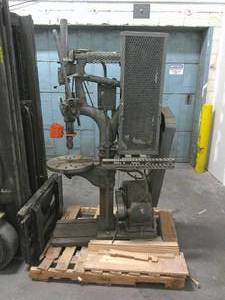 lot 112 image: W.F & J Barnes Co. Industrial Drill Press