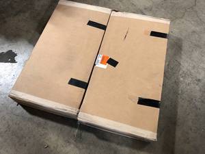 Lot of 2 Prepac Elite Black 32 in. Stackable Wall Cabinet Customer Returns See Pictures