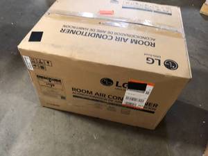 LG 11,800 BTU 230-Volt Through-the-Wall Air Conditioner LT1236CER Cools 550 Sq. Ft. with and remote in White  Customer Returns See Pictures