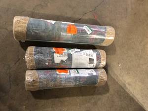 Lot of Assorted Rugs Various Sizes and Conditions    Customer Returns See Pictures