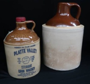 lot 9 image: LITTLE BROWN JUGS