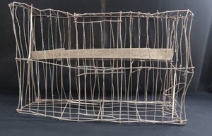lot 11 image: VINTAGE CHICKEN CAGE