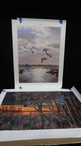 lot 20 image: RIPPIN THE DAWN BY SCOTT STORM AND RETURN TO THE REFUSE BY JIM HANSEL BOTH ARE SIGNED AND NUMBERED