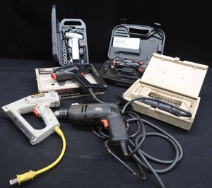 lot 86 image: MISC POWER TOOLS AND CORDLESS TOOLS
