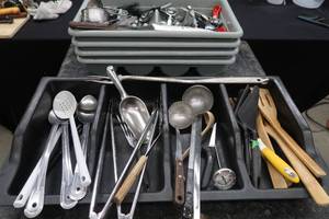 lot 110 image: SILVER WARE STORAGE PLUS