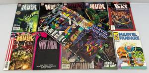 lot 52 image: Misc. Vintage Comics Including Hulk & More