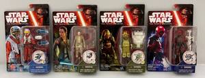 lot 88 image: Misc. Hasbro STAR WARS (The Force Awakens) 3.5 Action Figures (NIB)
