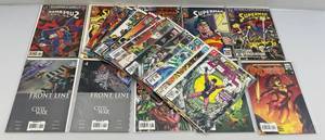 lot 97 image: Misc. Vintage Comics Including  SUPERMAN & More (Bagged And Carded)