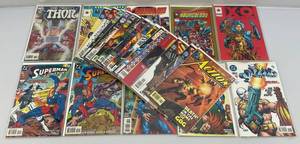 lot 101 image: Misc. Vintage Comics Including  THOR & More (Bagged And Carded)