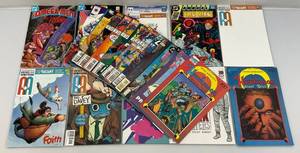 lot 119 image: Misc. Vintage Comics Including  The Omegamen & More