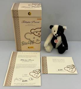 lot 148 image: 10 Vintage Steiff (Pierrot) Alpaca Mohair Jointed Limited Edition 3072006 EIN 037511 With Original Box