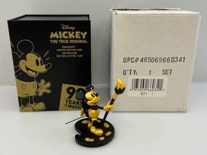 lot 154 image: Mickey Mouse 90th Anniversary Gold Collection Ornament Limited Edition (NIB)