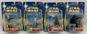 lot 159 image: Misc. Vintage STAR WARS Attack Of The Clones Action Figures (NOC)