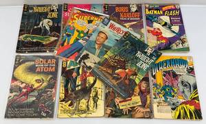lot 162 image: Misc. 10, 12 Cent Comics Including Batman And Flash No. 67
