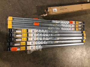 lot 9 image: Lot of Assorted Prime-Line Bypass Closet Door Track Kit  Customer Returns See Pictures