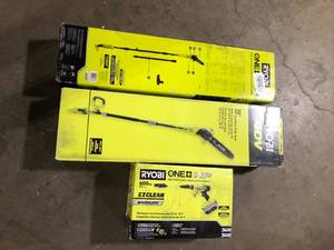 lot 20 image: Lot of Assorted Ryobi Power Tools Various Models and ConditionsCustomer Returns See Pictures