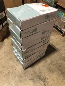 lot 34 image: Lot of Ivy Hill Tile Vibe Jade 2.36 in. x 7.87 in. Glossy Lava Stone Cement Subway Wall Tile (3.88 sq. ft.Case) Customer Returns See Pictures