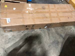 lot 42 image: Husky Ready-to-Assemble 24-Gauge Steel Garage Gear Cabinet in Black (36.6 in. W x 72 in. H x 24 in. D Customer Returns See Pictures