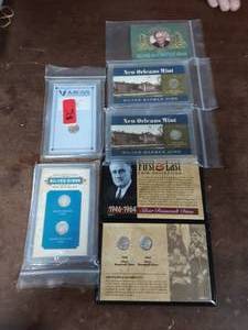 Collection Of Silver Dimes
